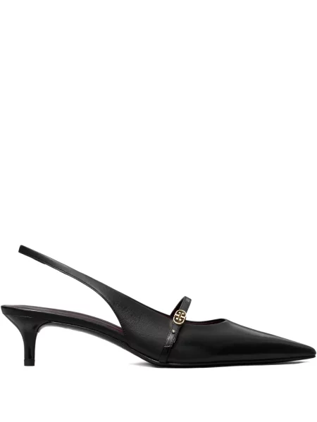 Pantofi cu toc Tory Burch cu cataramă slingback negru