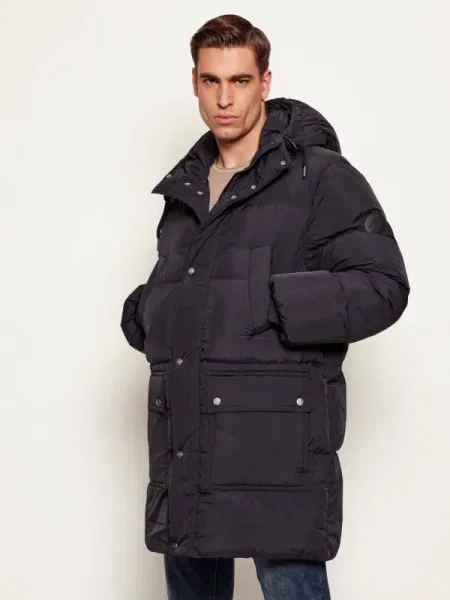 Gant Geacă din puf negru