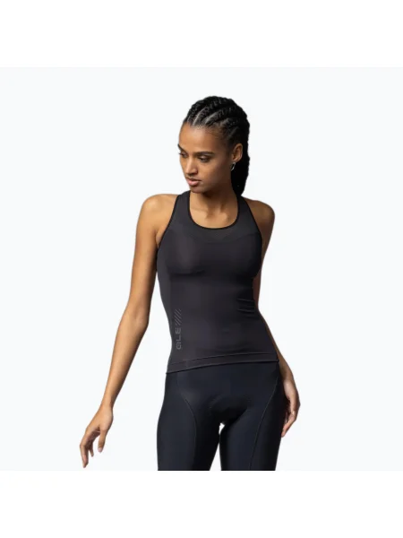 Tricou de ciclism pentru femei Alé Color Block TT negru