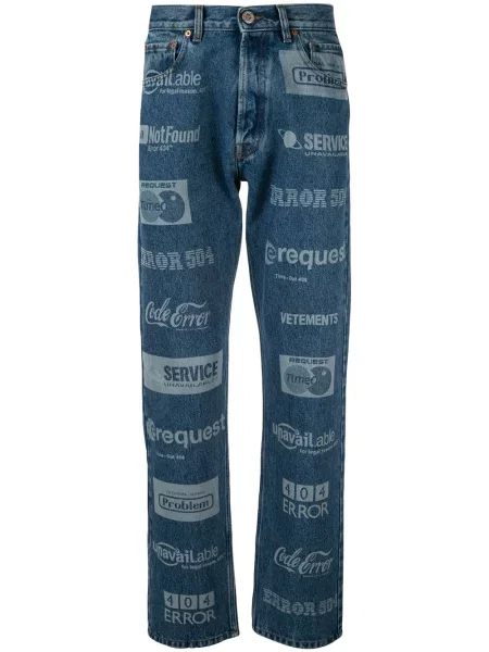 Blugi Vetements albastru