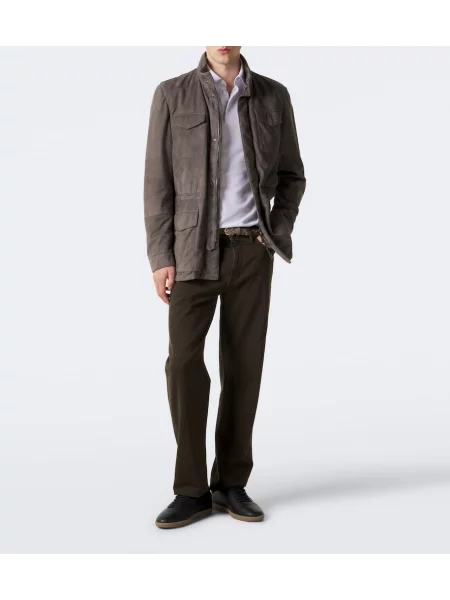 Tricou polo Zegna alb