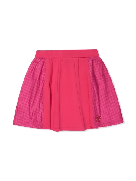 Spódnica mini dziecięca Emporio Armani różowa