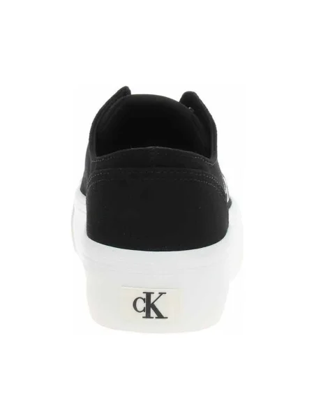Calvin Klein Jeans Nízke tenisky / biela čierna