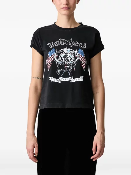 Tricou Vetements cu imagine negru