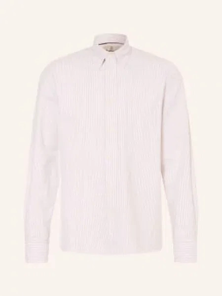 Barbour Koszula Authentic Comfort Fit weiss beżowa