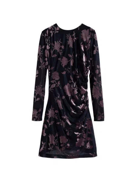 Šaty Desigual Medora Mini Dress Red XS červené