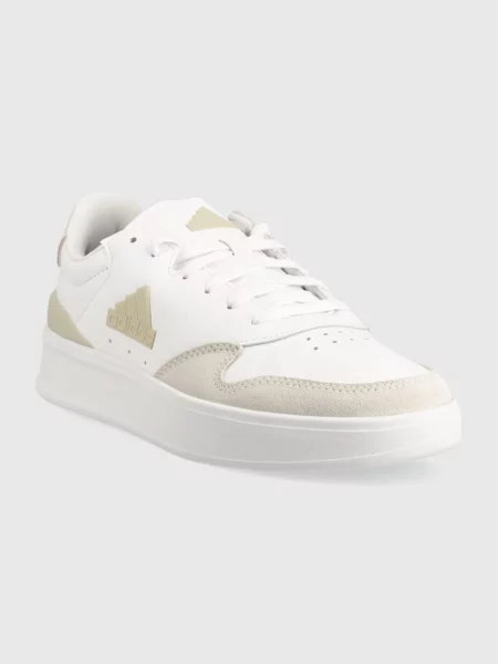Usnjene superge adidas KANTANA bela