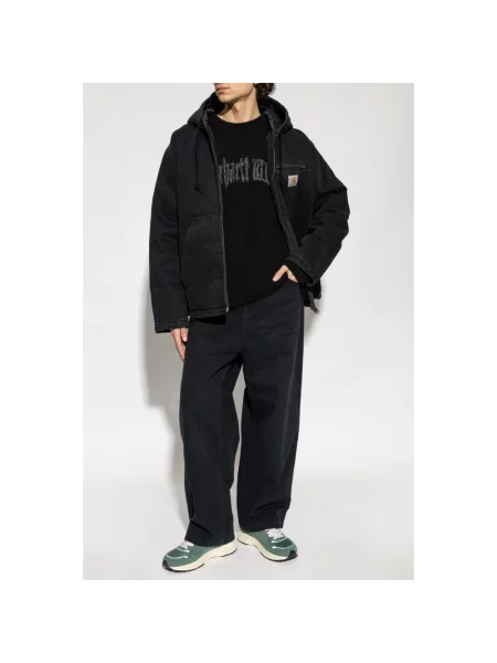 Sweter Carhartt Wip z logo czarny