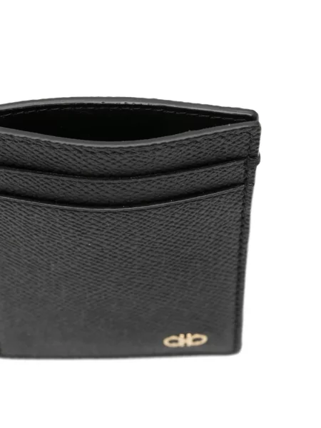 Portofel Ferragamo cu autograf negru
