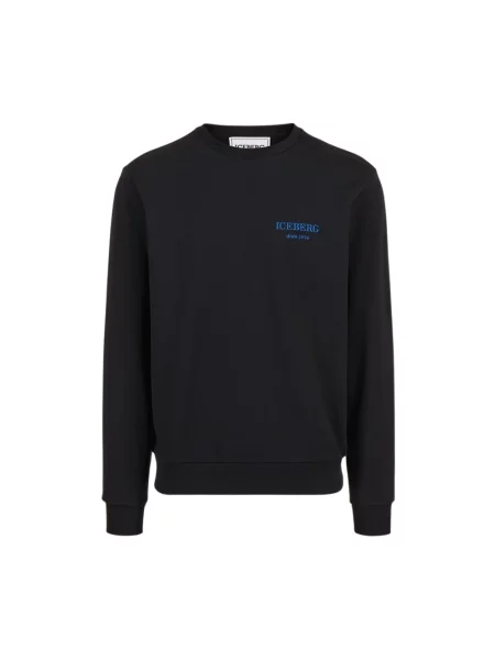 Bluza Iceberg z logo czarna