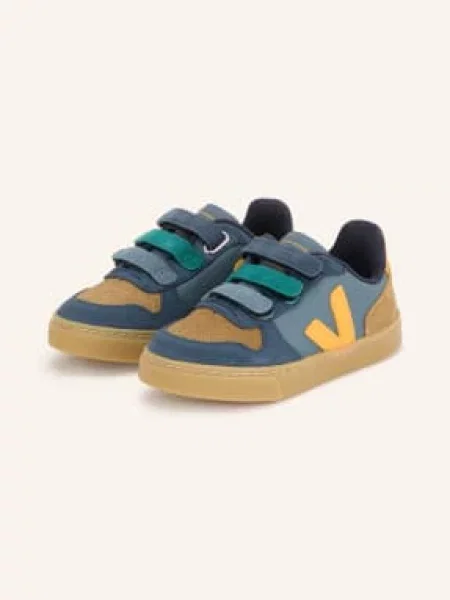 Veja Sneakersy Small tmavě / velbloudí / oranžová modrá