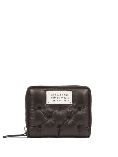 Portofel Maison Margiela din piele negru