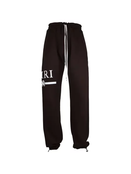 Pantaloni de jogging Amiri cu imagine alergare maro