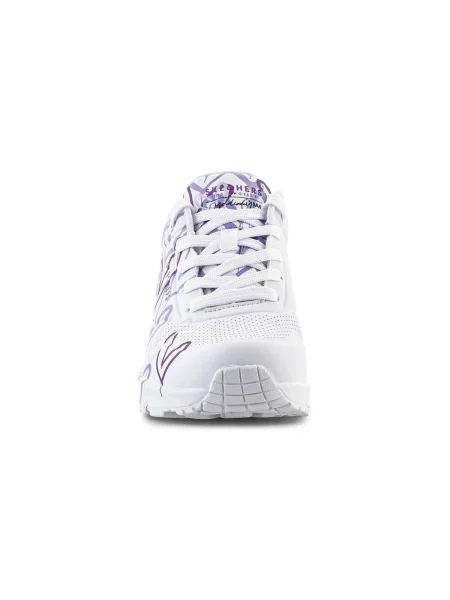 Pantofi Skechers alb