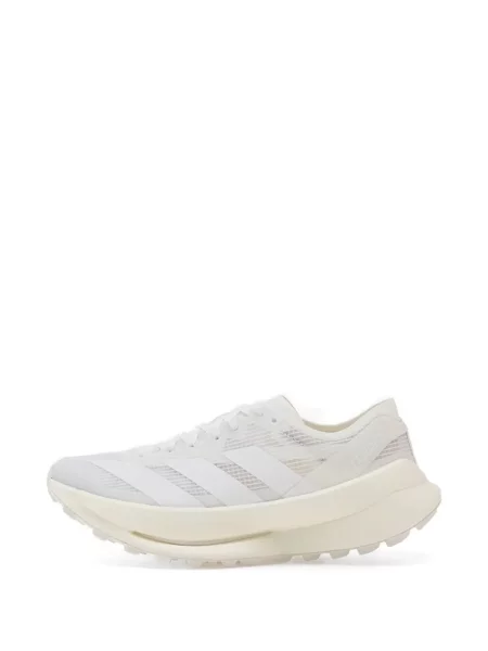 Długie legginsy Adidas z nadrukiem w paski niebieskie