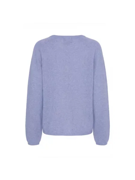 Sweter Btfcph z kaszmiru niebieski