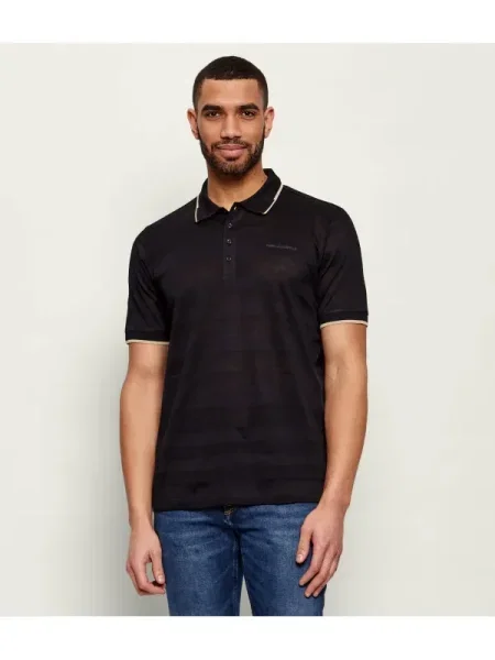 Karl Lagerfeld Polo negru