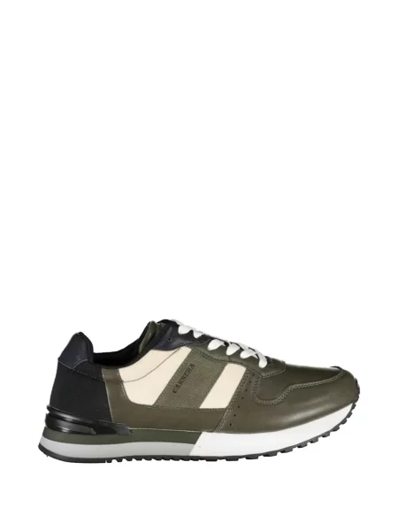 Sneakerși Carrera cu șireturi din dantelă verde