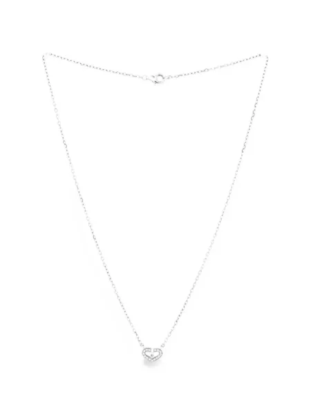 Висулка Cartier със сърца бяло