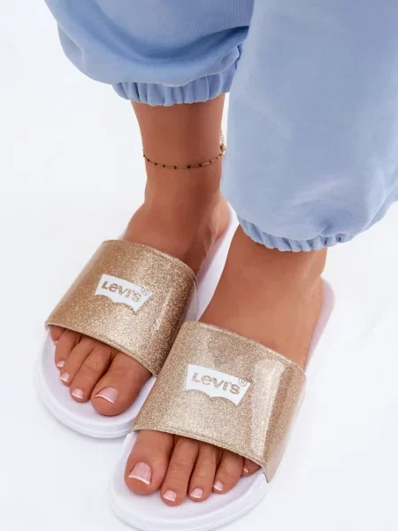 Gyerek papucs Levi's® fehér
