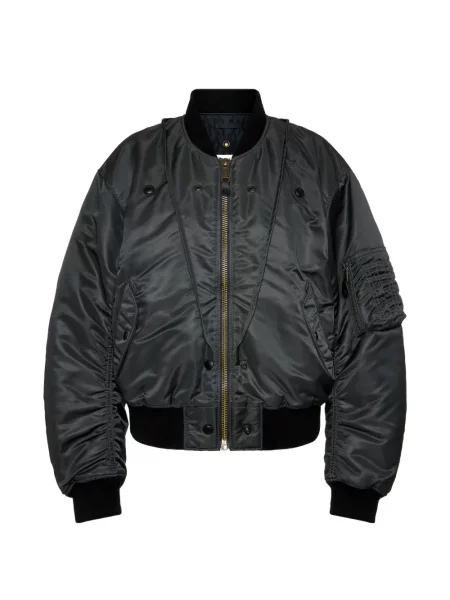 Reversibil geacă bomber Maison Margiela negru