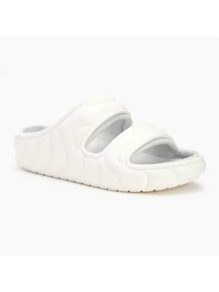 Klapki Crocs Classic Cozzzy Overpuff Sandal white białe
