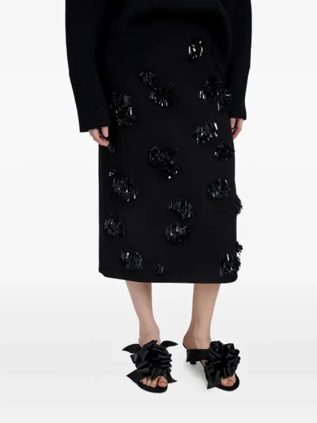 Пола Proenza Schouler бродирана черно
