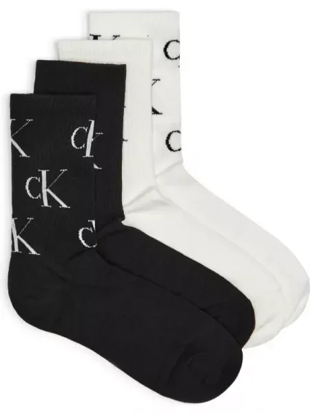 CALVIN KLEIN JEANS 4 db-os zokni szett fehér