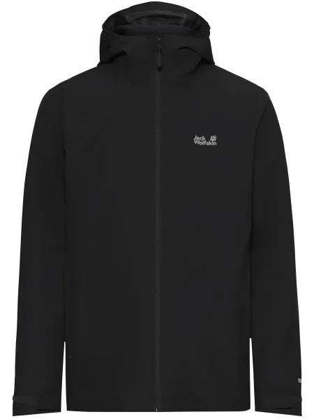 Куртка Jack Wolfskin черная