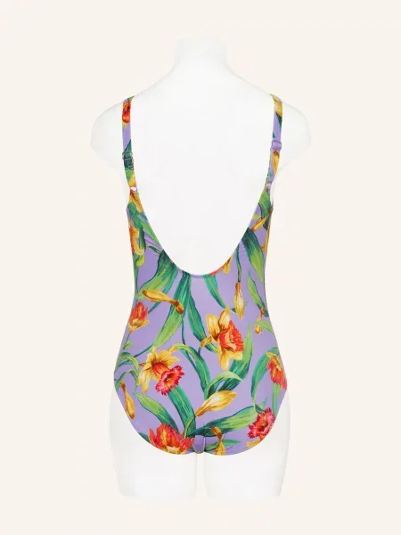 Charmline Strój Kąpielowy Modelujący Botanique Radiance lila żółty