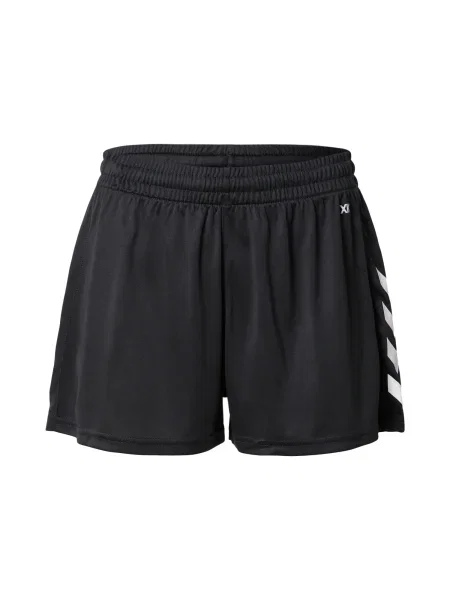 Hummel Pantaloni sport negru alb
