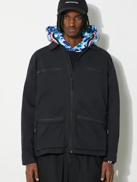 Куртка Rains Tomar Overshirt перехідна синій