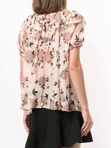 Top Macgraw cu model floral