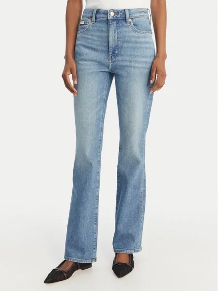 Calvin Klein Jeans flare traperice ženske plava