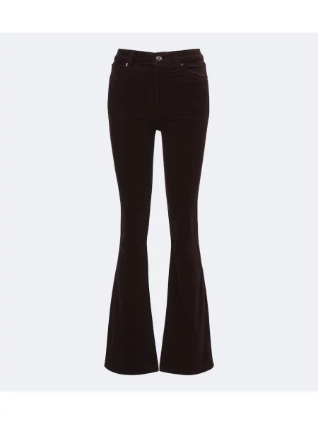 Pantaloni Frame de catifea cord maro