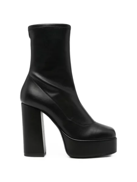 Cizme scurte Giuseppe Zanotti cu platformă negru