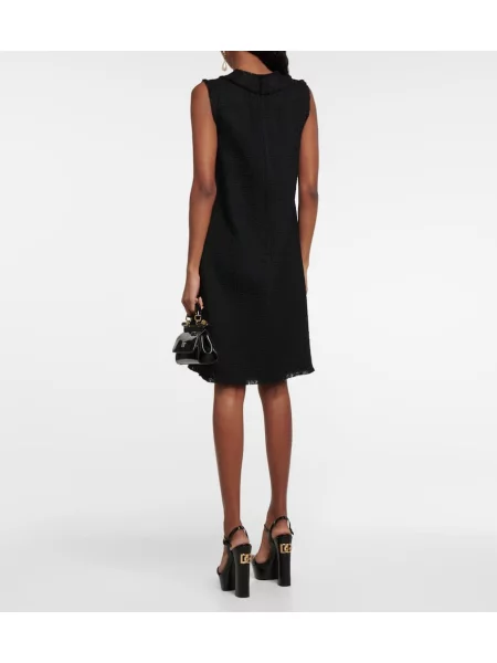 Rochie Dolce&gabbana de lână negru