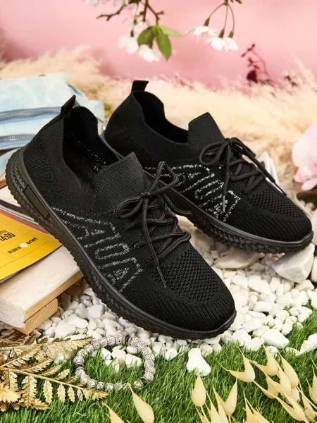 Teniși Resti slip-on negru