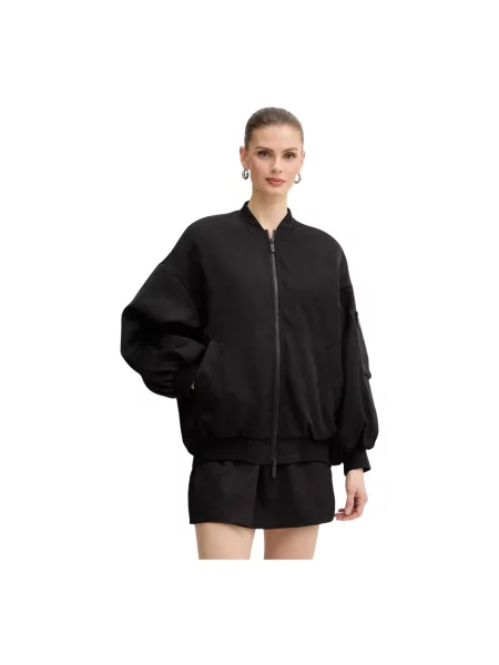Kurtka bomber Armani Exchange czarny