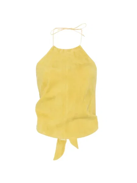 Top Stouls cu legături galben