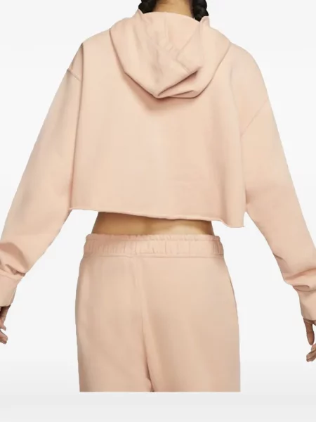 Hanorac Nike cu glugă cu imagine cu model camuflaj roșu