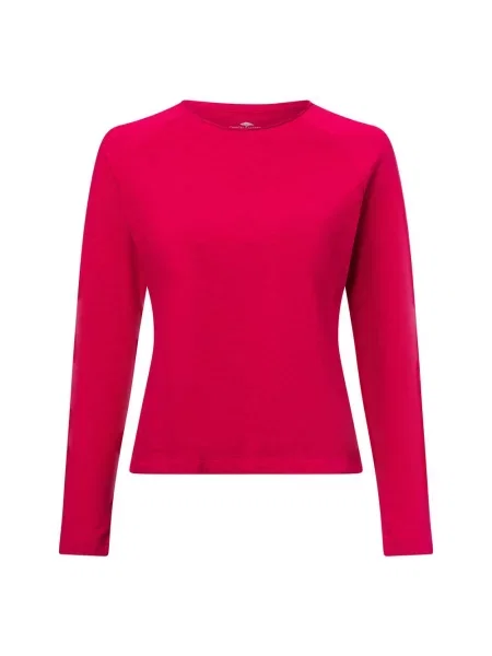 Fynch-Hatton koszulka z długim rękawem Kobiety jednolity S czerwony