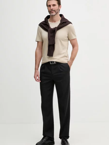 BOSS tricou pentru bărbați din bej