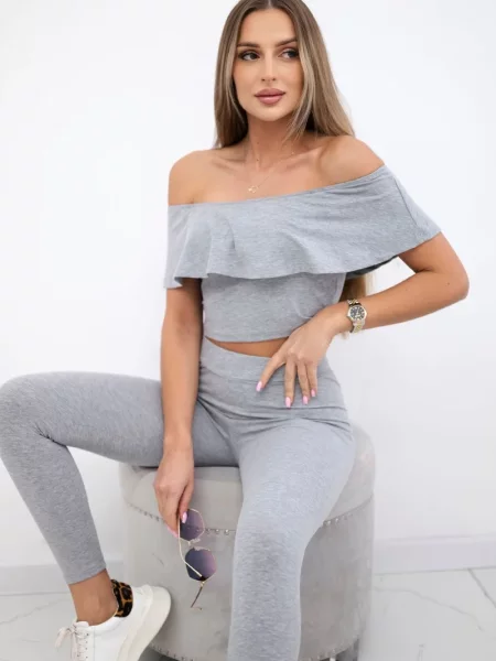 Spodnie Kesi szare