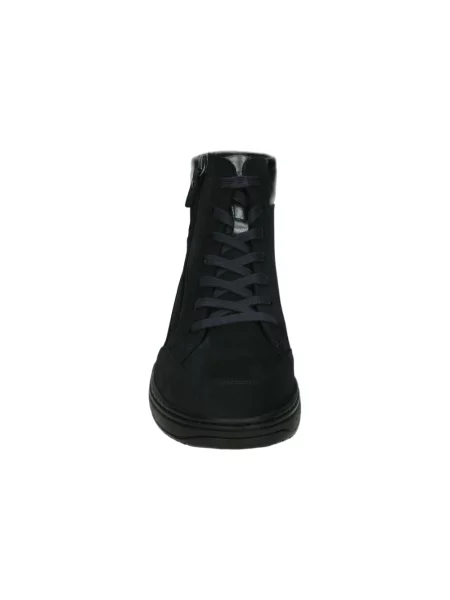 Sneakersy Hartjes zamszowe niebieskie