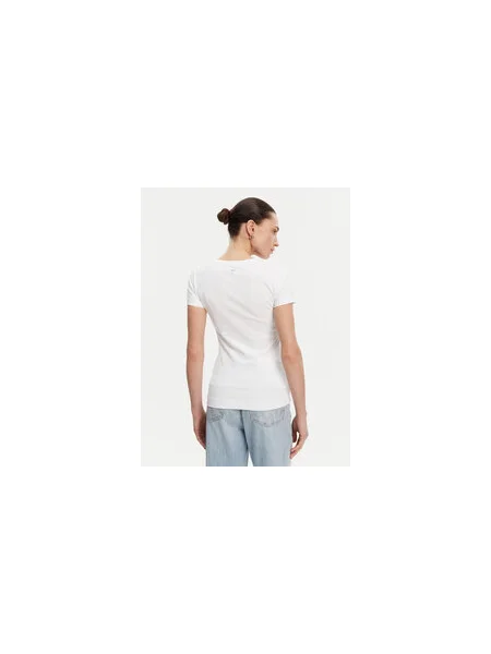 Guess Póló Slim Fit fehér