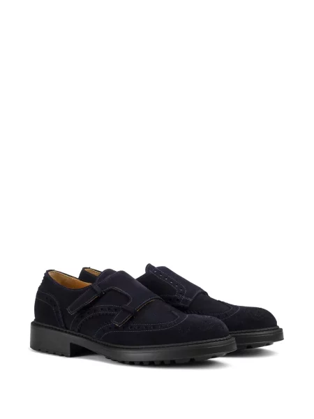 Brogues Doucal's cu bretele albastru