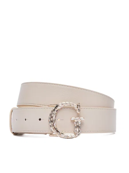 Curea de Damă Guess deschis bej