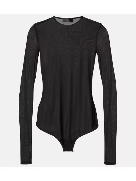 Body Wardrobe.nyc plasă negru