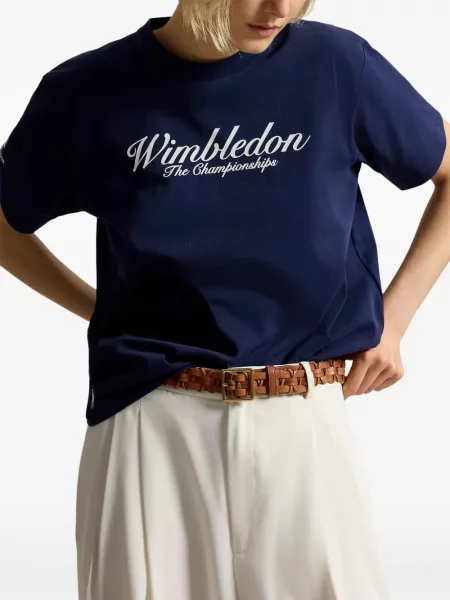 Велурени бягане с яка чорапи Polo Ralph Lauren синьо